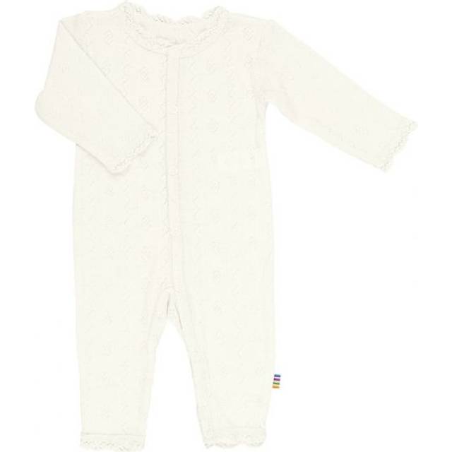 Joha Girls Ivory Wool & Silk Romper - 9-12 month