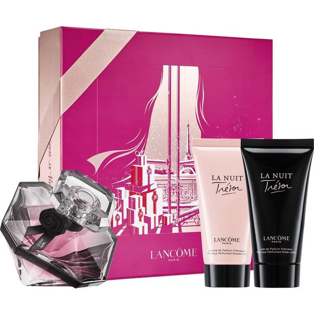 Lancome Tresor Gift Set 50ml EDP + 50ml Body Lotion + 50ml Shower Gel