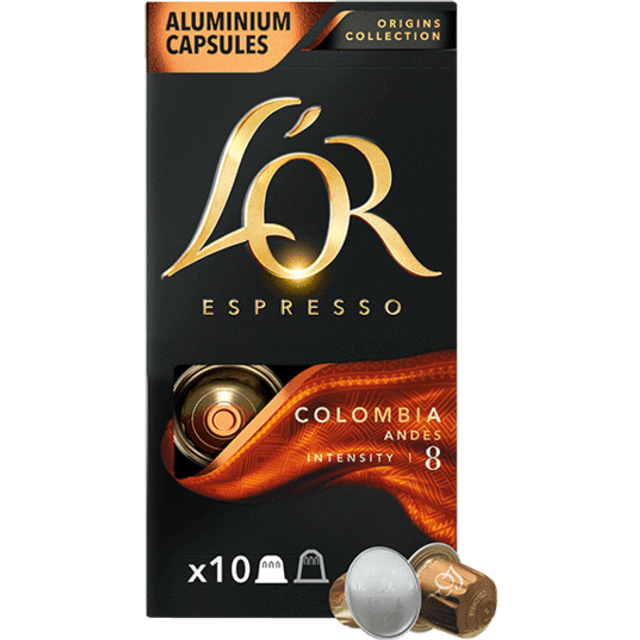 Gevalia Kaffekapslar Espresso Colombia 10-pack