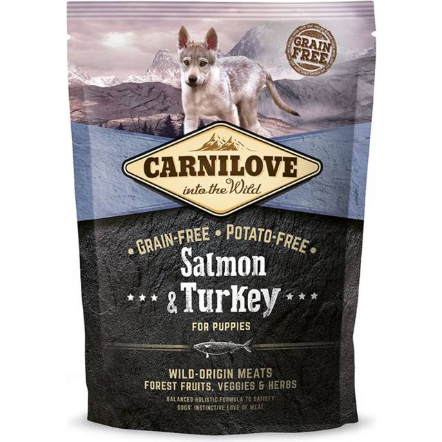 Carnilove Puppy Dog Food 1.5KG - Salmon & Turkey