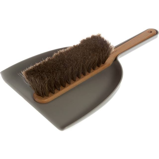 Iris Hantverk Iris Hantverk Dustpan & brush set small Grafite black