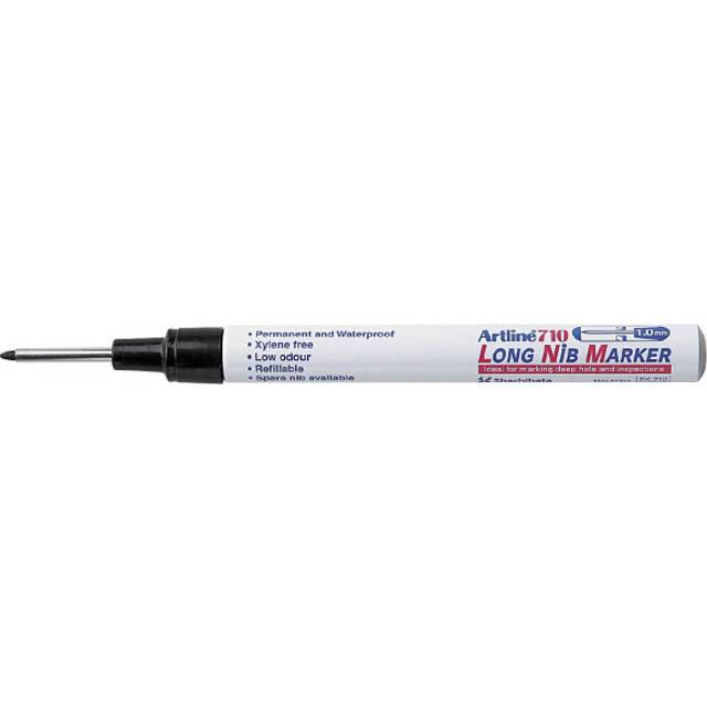 Artline Marker 710 Long Nib svart