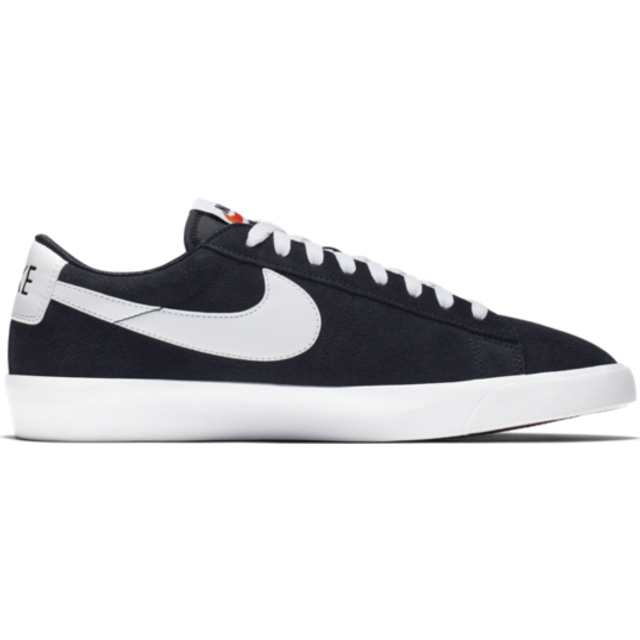 Nike Blazer Low Prm Vntg Suede Mens Black Trainers - Size UK 6.5