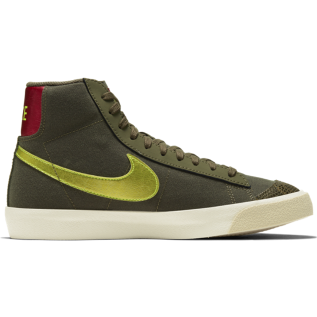(WMNS) Nike Blazer Mid '77 'Olive Snakeskin' CZ0462-200 - Olive Green - 10.5