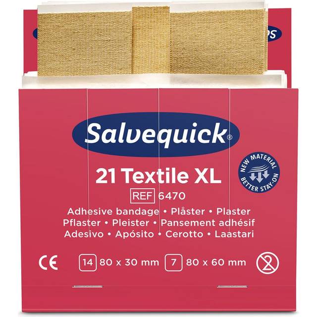 Salvequick Plåster XL, textil