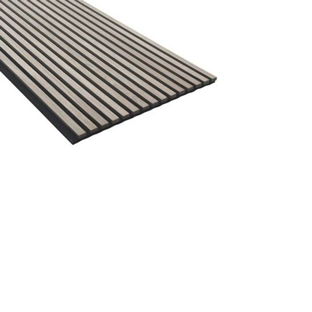 AKUSTIKPANEL - WALNUT 2440X605X22 FIBROTECH PREMIUM | Beijerbygg Byggmaterial