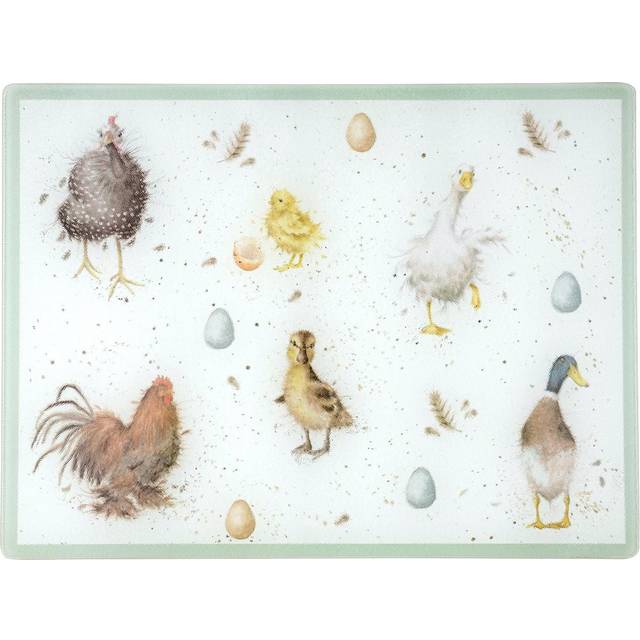 Classic Wrendale Designs - Glass Worktop Saver (40cm L X 30cm W)