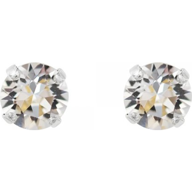 Caroline Svedbom - Örhängen Classic Stud Earring Rhodium - Silver