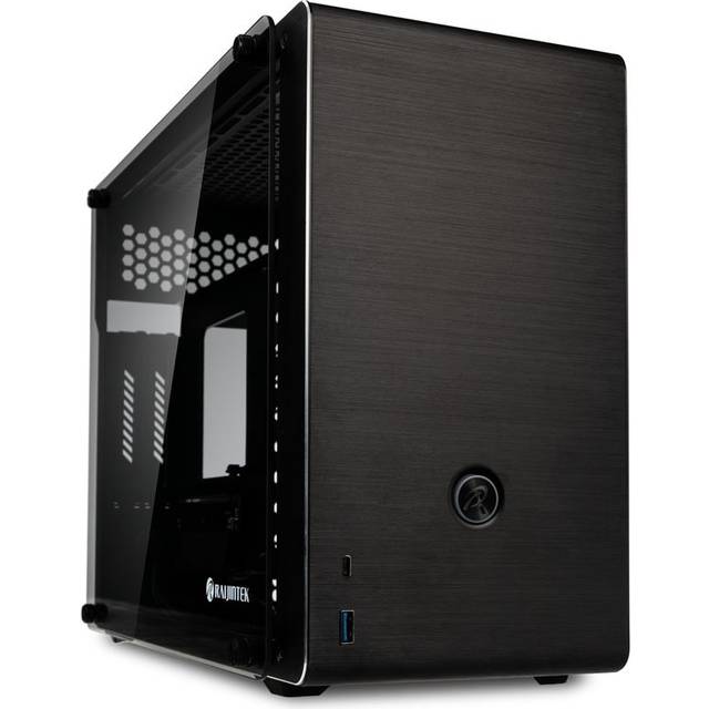 Raijintek Ophion Evo Mini-ITX Case - Black Tempered Glass