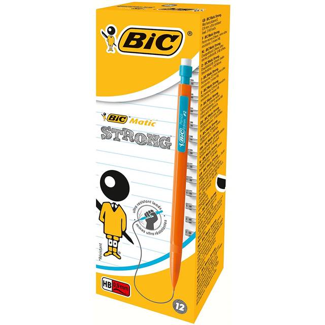 Stiftpenna BIC Matic 0,9mm sort.färger