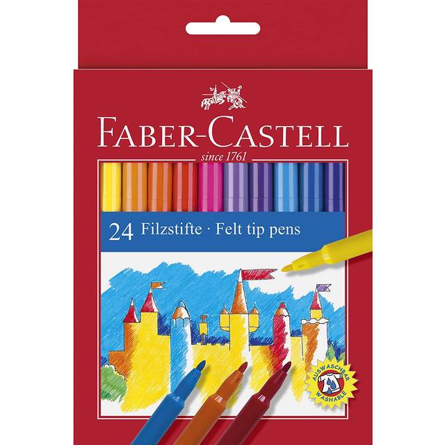 Faber-Castell Tuschpennor 24-set (3 år+)