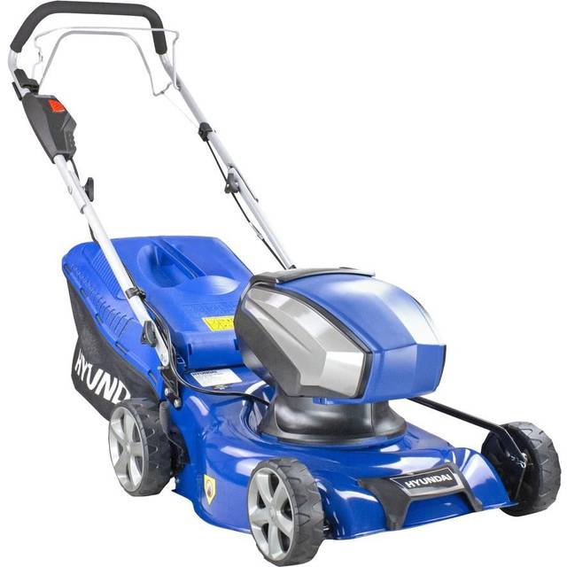 Hyundai 16.5'' / 42cm 40v Cordless Self-Propelled Lawnmower 2.5Ah Li-Ion Battery | HYM40LI420SP