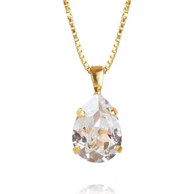 Halsband mini drop necklace crystal