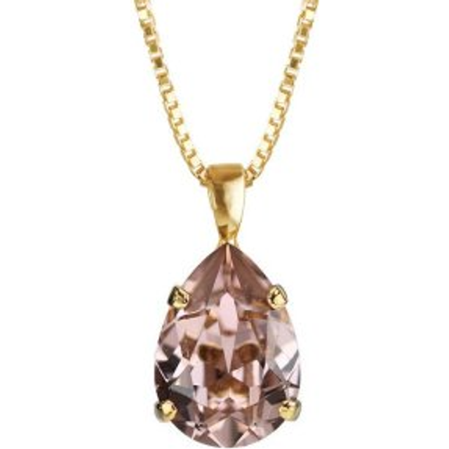 Halsband mini drop necklace vintage rose