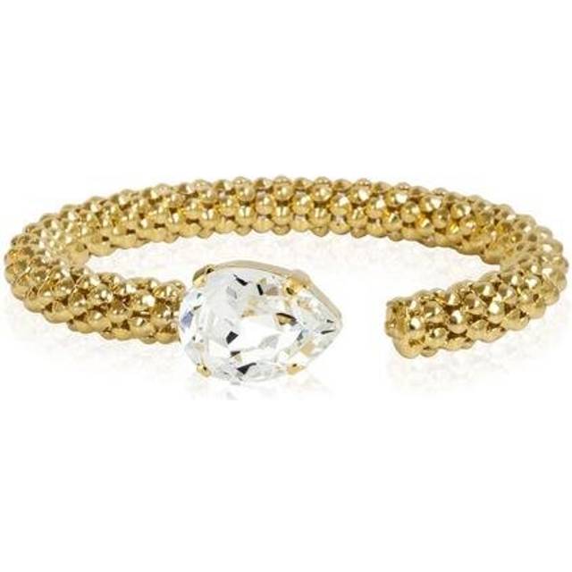 Classic Rope Bracelet Gold Crystal - Stjärnurmakarna