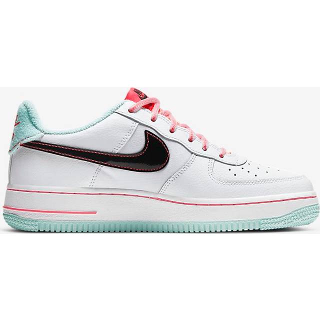 Nike Air Force 1 07 LV8 GS White Flash Crimson Atomic Pink Black Price