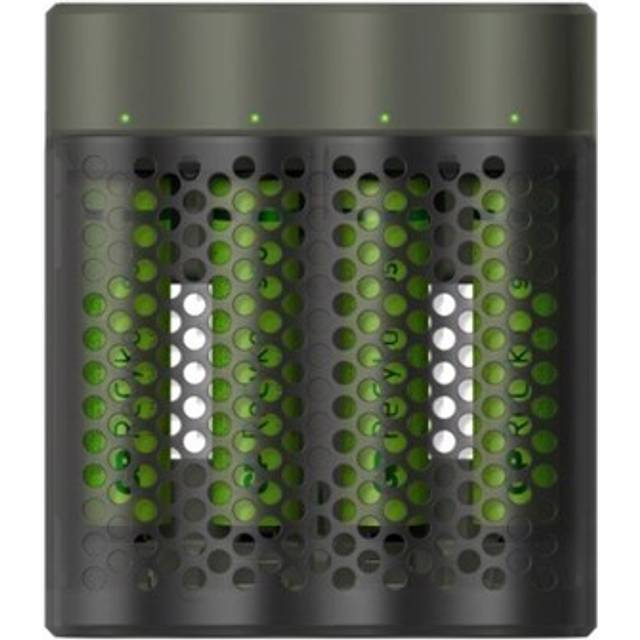 GP ReCyko Speed-batteriladdare M451 (USB), inkl. 4st AAA 950mAh NiMH-batterier