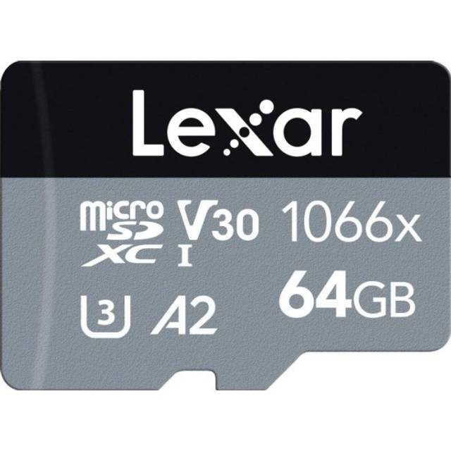 Lexar Professional 1066x microSDXC UHS-I Card 64GB