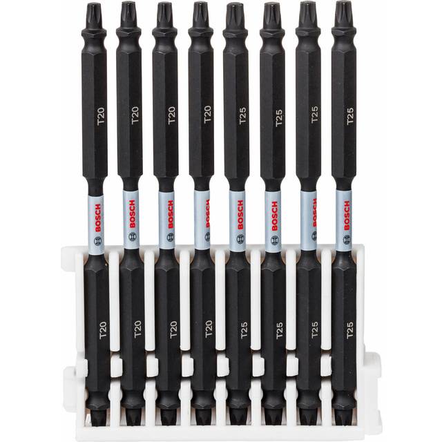 Bosch Bitssats Impact Torx 4xT20, 4xT25 110mm 8 delar