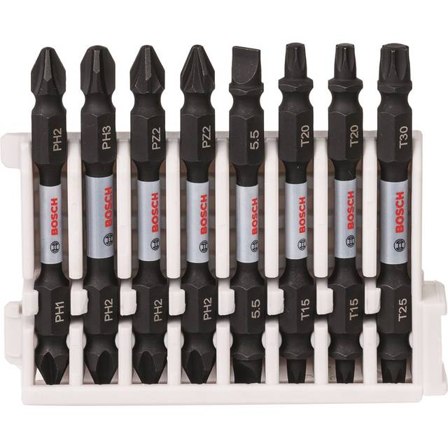 Bosch Impact Control Screwdriver Bits Mixed 65mm (8)