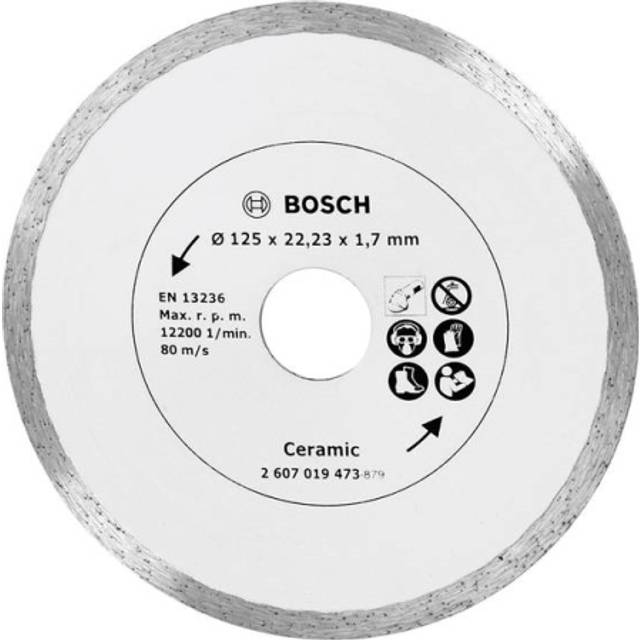 Bosch 2607019473 125mm Diamond Blade Tile Cutting Disc- you get 5