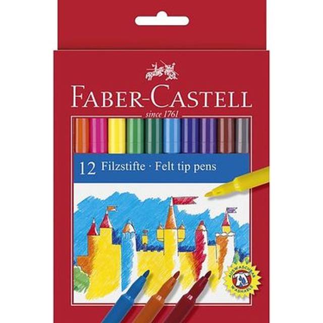 Faber-Castell Tuschpennor 12-set (3 år+)