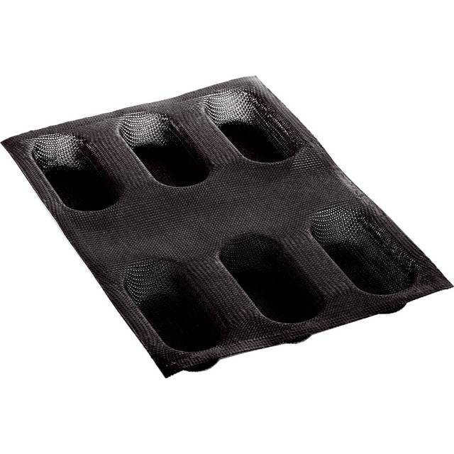 Silikomart - AIR PLUS 03 - SET 2 PZ SILIKONFORM N.6 MINI PLUM CAKE 40X95 H 25 MM