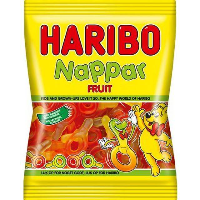HARIBO Godis Nappar Frukt 80g