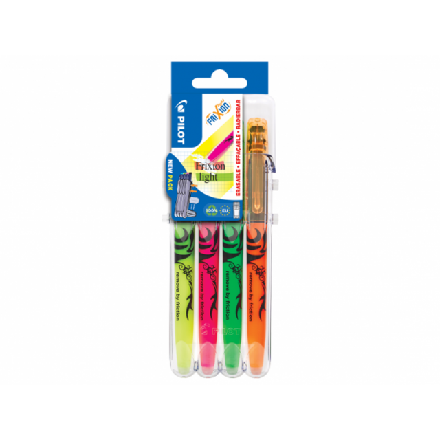 Pilot Frix Highlighters Asst Set2Go PK4