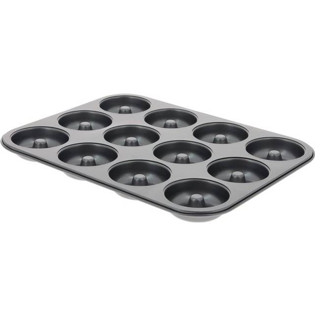 de Buyer baking sheet for 12 mini savarins 7 cm - steel with non-stick coating