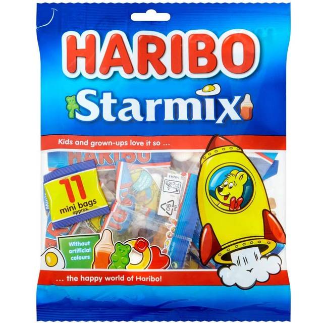 HARIBO Starmix Multipack Bag, 16g (Pack of 11)