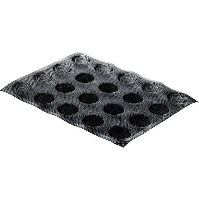 Round mold Silikomart Air Plus 18 N.20 - Noir - 10.8x9.3x45 cm