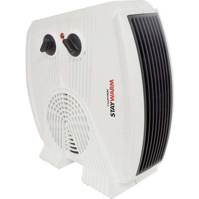 Lloytron F2035WH BEAB Automatic Staywarm 3kw Upright & Flatbed Fan Heater