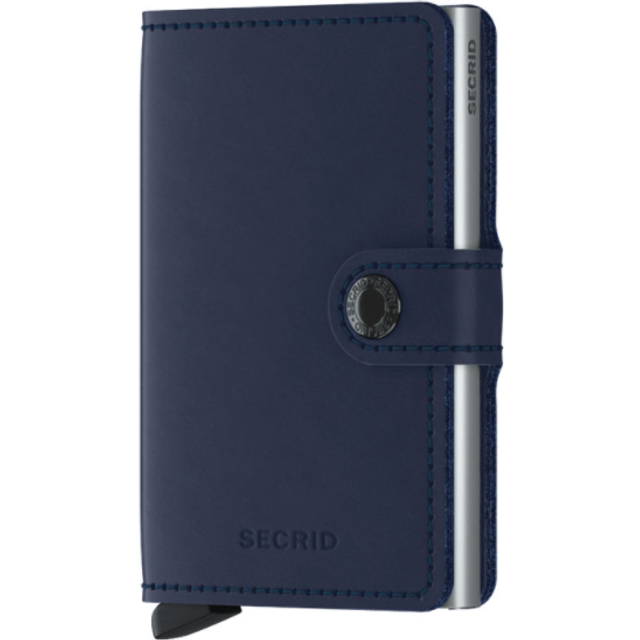 Secrid - Miniwallet, Resor Tillbehör- Typ korthållare, Navy, Talla única, Modern