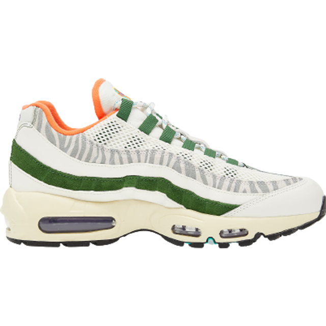NIKE★AIR MAX 95 ERA SAFARI★SAIL/NEW GREEN/FOREST GREEN Nike Air Max 95 Era - Sail/ New Green/Forest Green • Price »