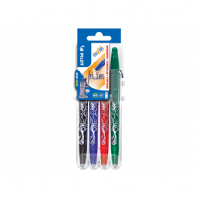Pilot FriXion Set2Go Rollerball Pens Assorted (4 Pack) 3131910546795