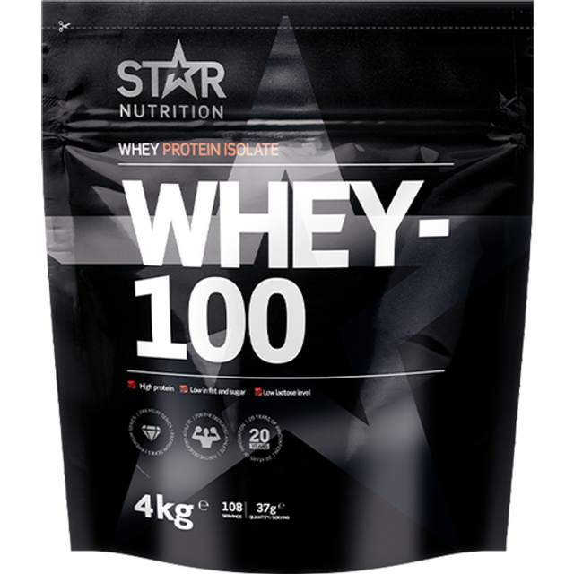 Star Nutrition Whey-100, 4 kg (Chocolate Peanut Butter)
