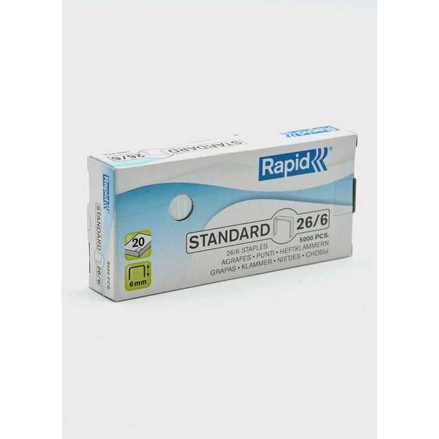 Rapid Staples 26/6 - Pack of 5000