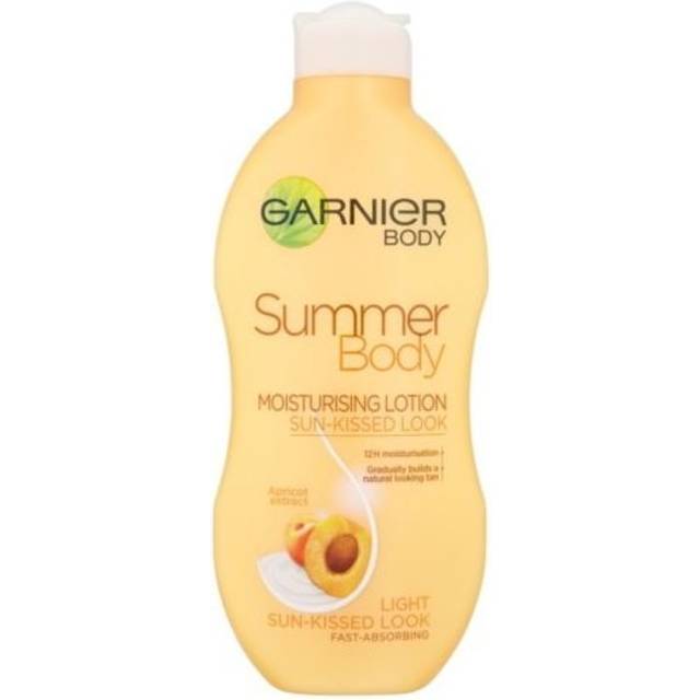 Garnier – Summer Body Hydrating Gradual Tan Moisturiser Light – Hydrerande brun utan sol-kräm i nyansen Light – 250 ml-Genomskinlig