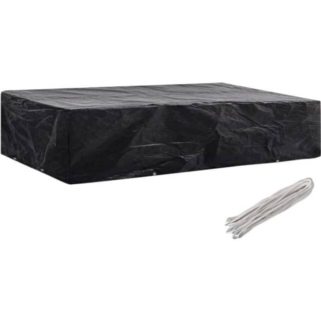 vidaXL Garden Sunlounger Cover 8 Eyelets 218x77x55cm Patio Furniture Protector