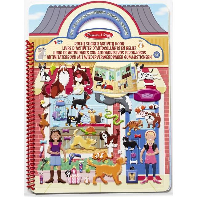 Melissa & Doug Pet Shop Puffy Sticker Set With 115 Reusable Stickers - FSC Certified