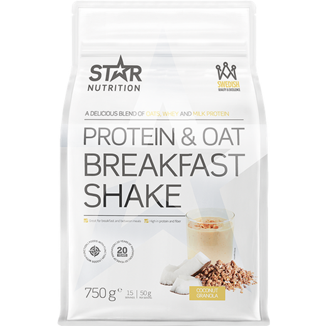 Protein & Oat Breakfast Måltidsersättnings Shake 750 g