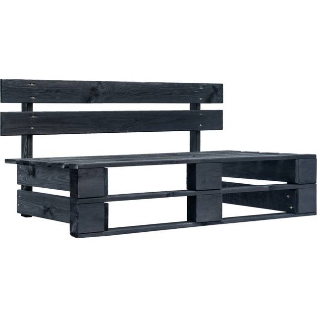 vidaXL Garden Pallet Bench Wood - Brown