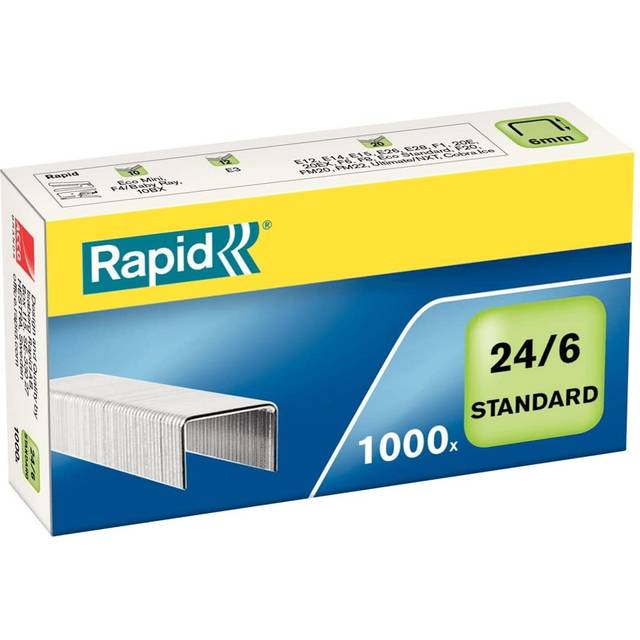 Rapid Staples 24/6 - Pack of 1000