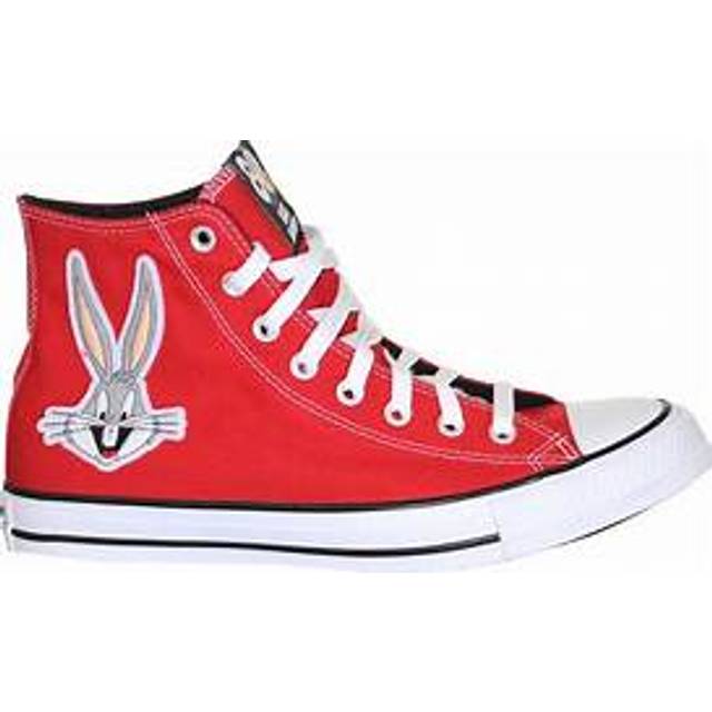 Converse Looney Tunes x Chuck Taylor All Star High '80th Anniversary - Bugs Bunny Patch' 169224C - Red - 6.5