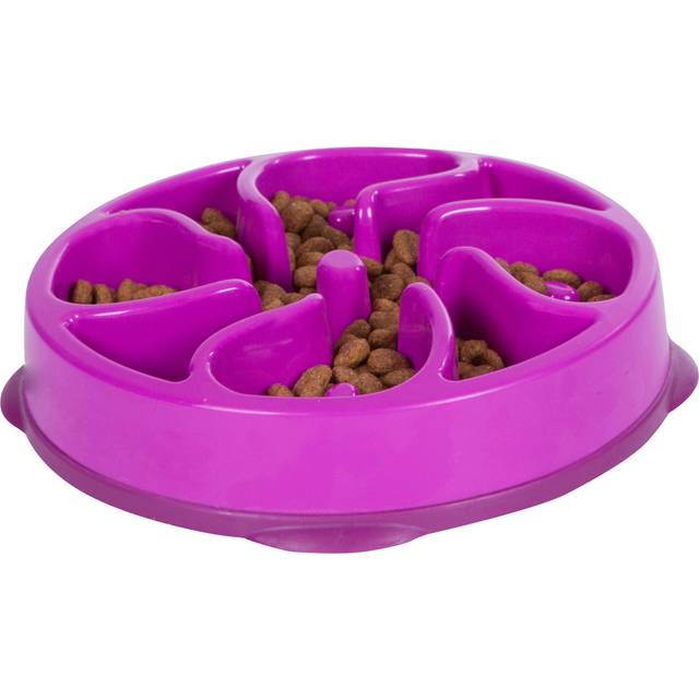 Outward Hound Fun Feeder Slo-Bowl Purple Small 20,5x5cm