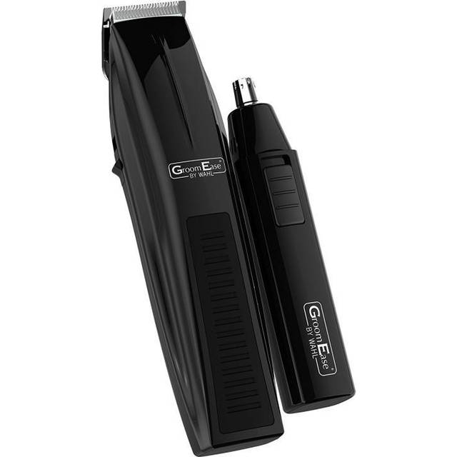 Wahl Groomease Hair Beard Trimmer Nasal Ear Nose Trimmer Gift Set 11 Piece Kit