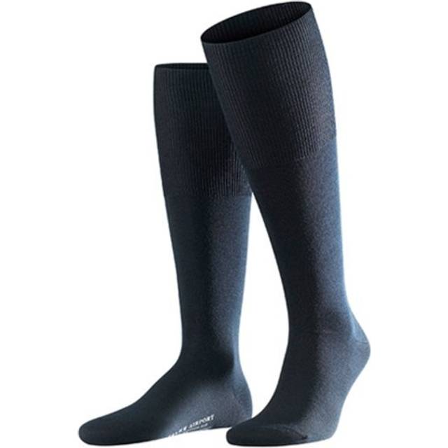 Falke Airport Knee Socks Navy Dark Blue Blue size 41-42