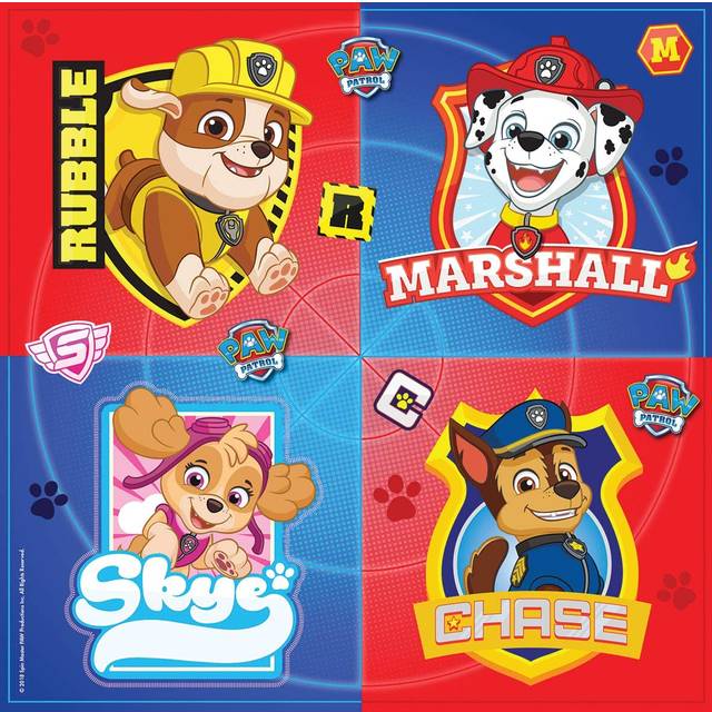 Servietten "Paw Patrol", 16er, 33cm x 33cm
