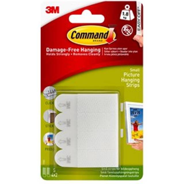 3M Command Small 4-pack Billedkrog 4stk